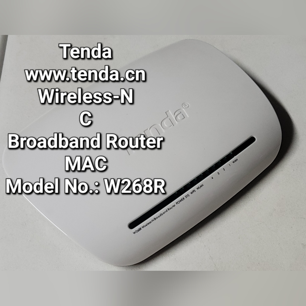 TENDA Wireless Router WHITE